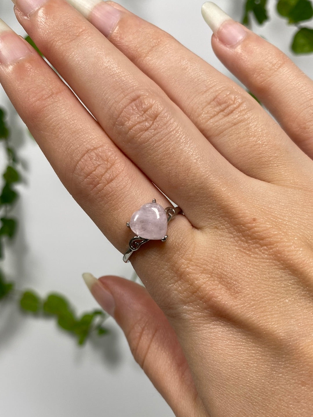 Kunzite Adjustable Ring