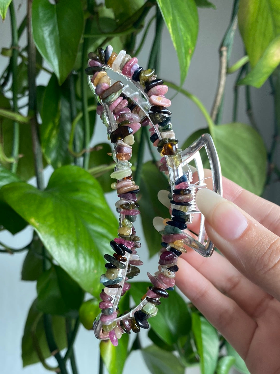 Tourmaline Large Hair Clip