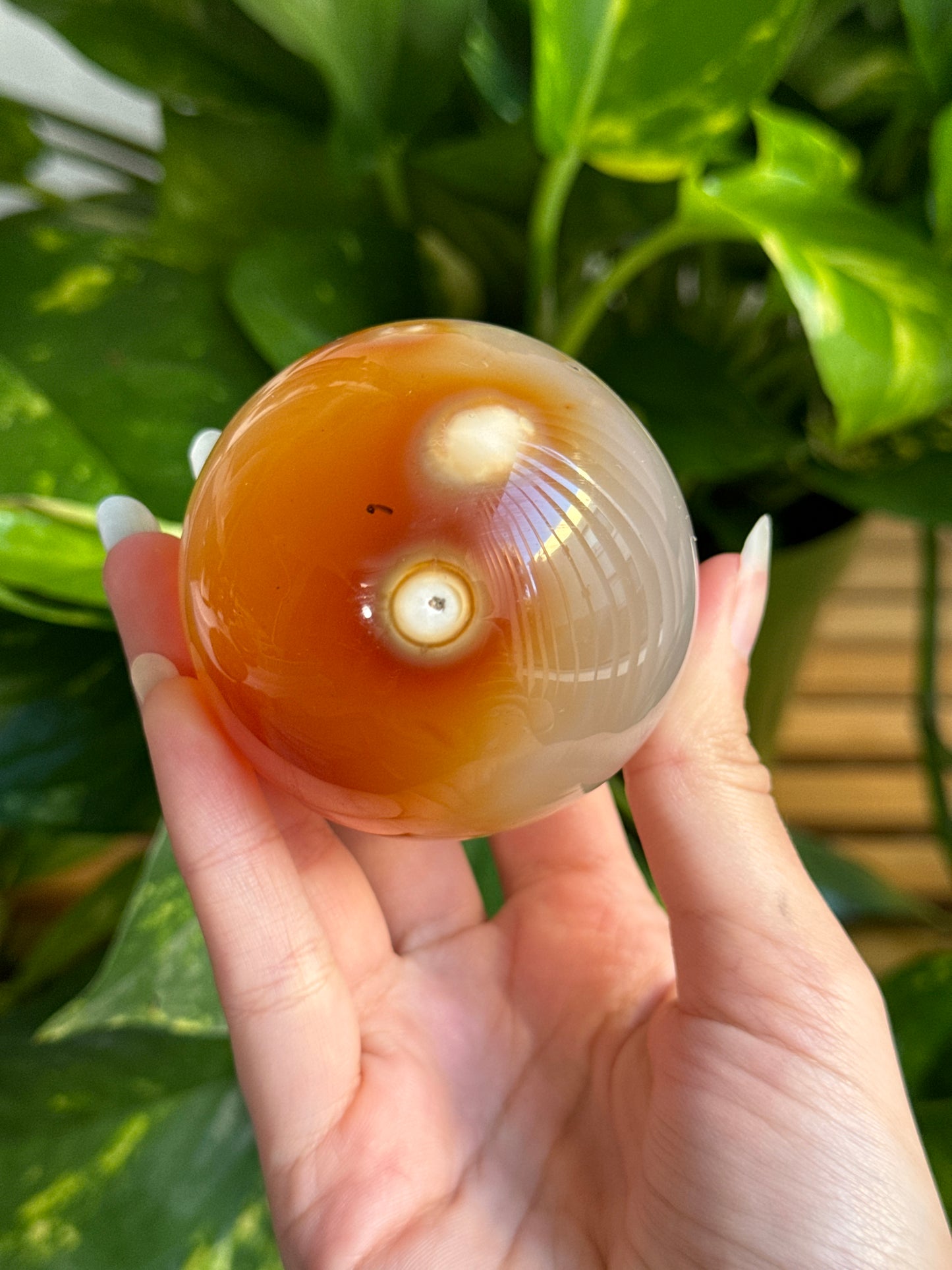 Carnelian Sphere 62mm