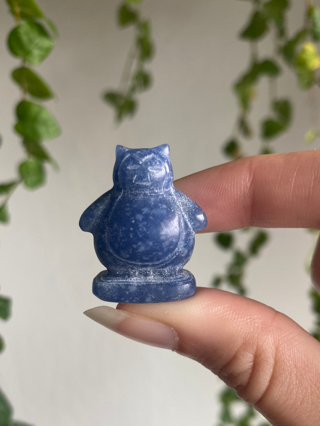 Blue Aventurine Snorlax