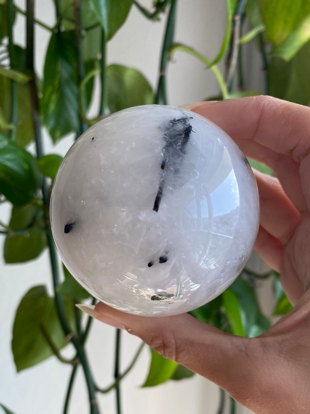 Black Tourmaline Sphere