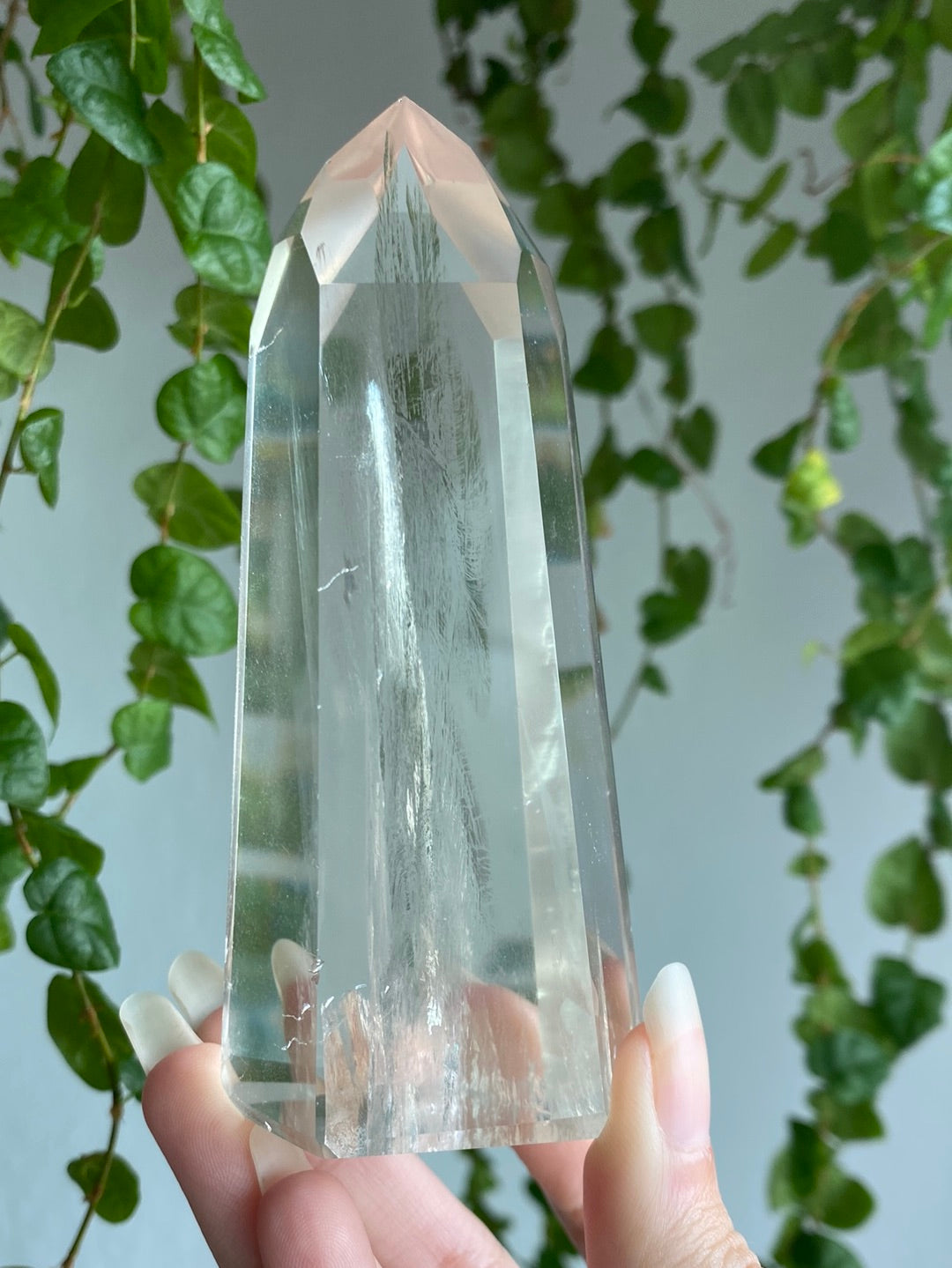 Statement Champagne Citrine Faceted Tower