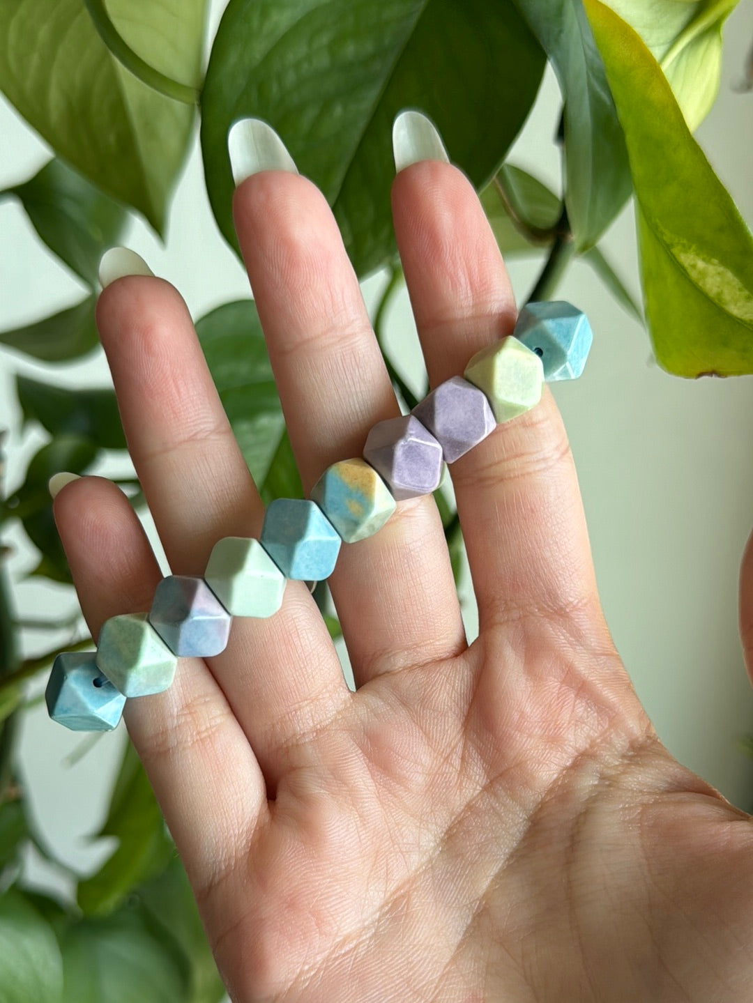 Pastel Alxa Agate Bracelet