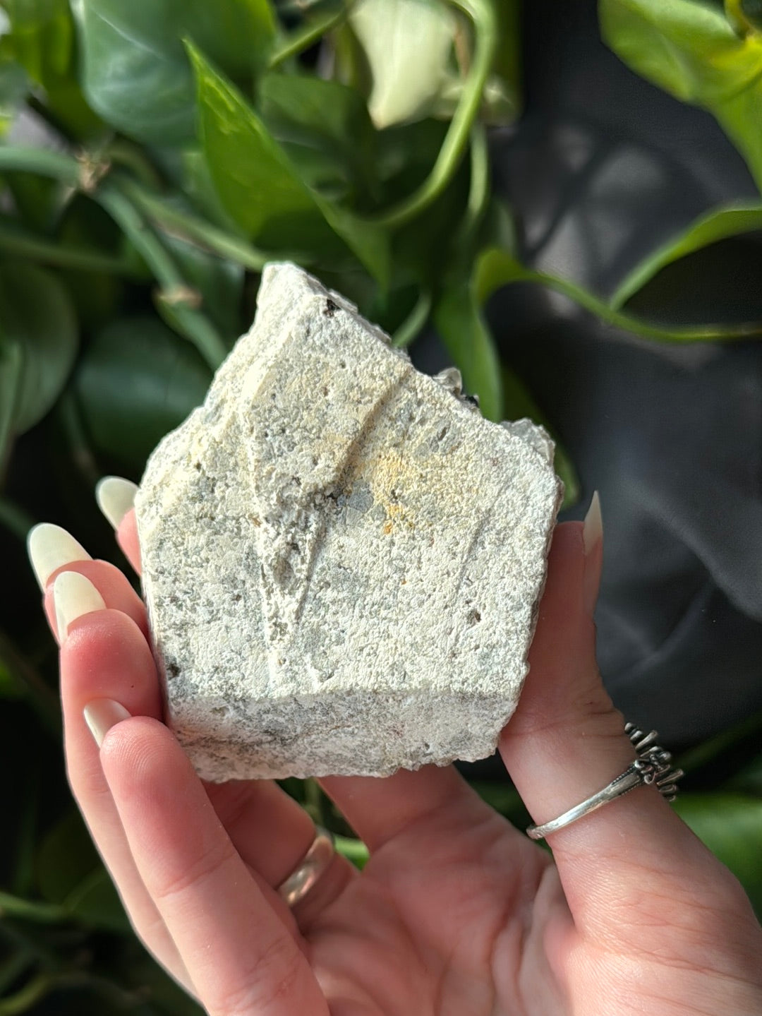 Orange Spessartine Garnet & Smoky Quartz B