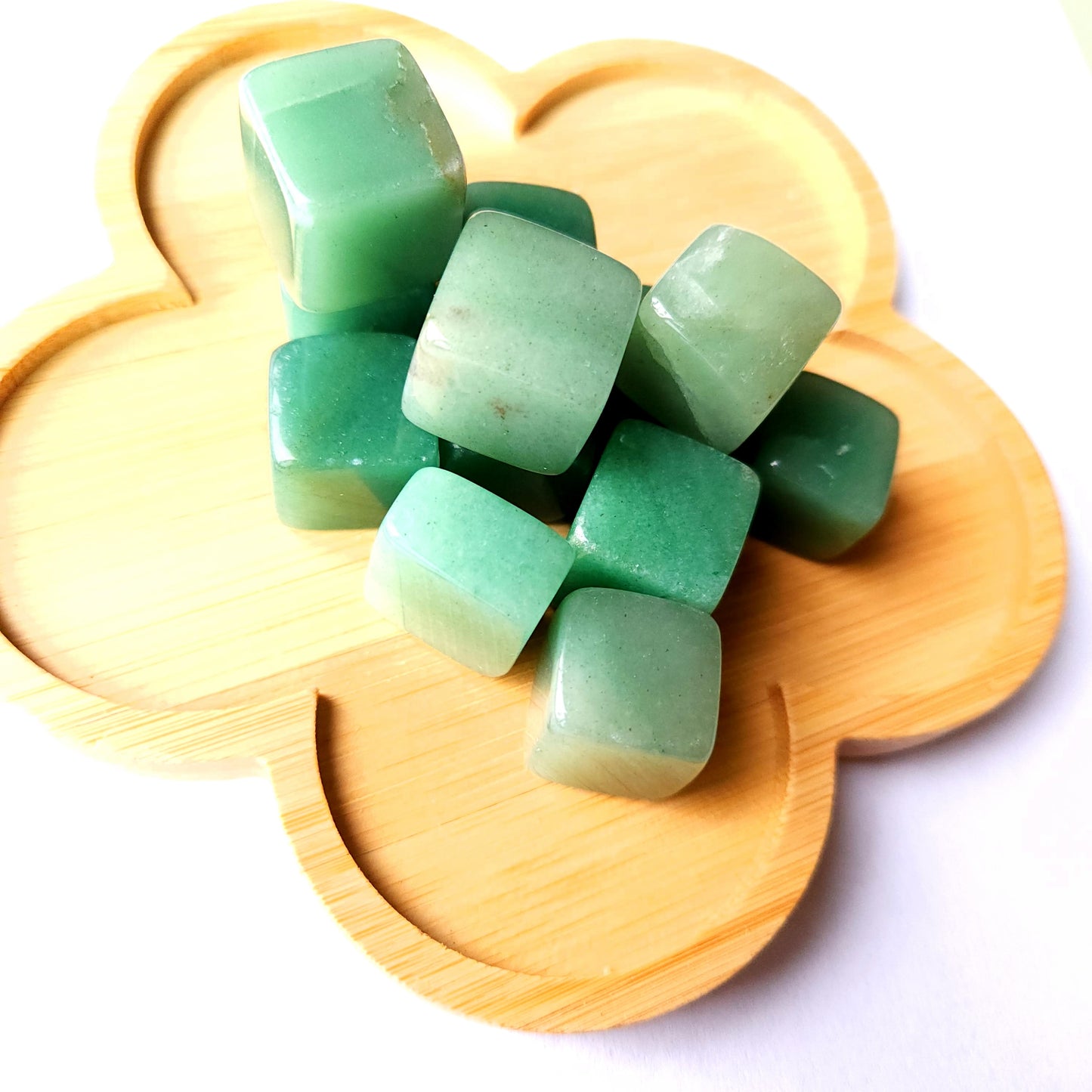 Green Aventurine Cubes