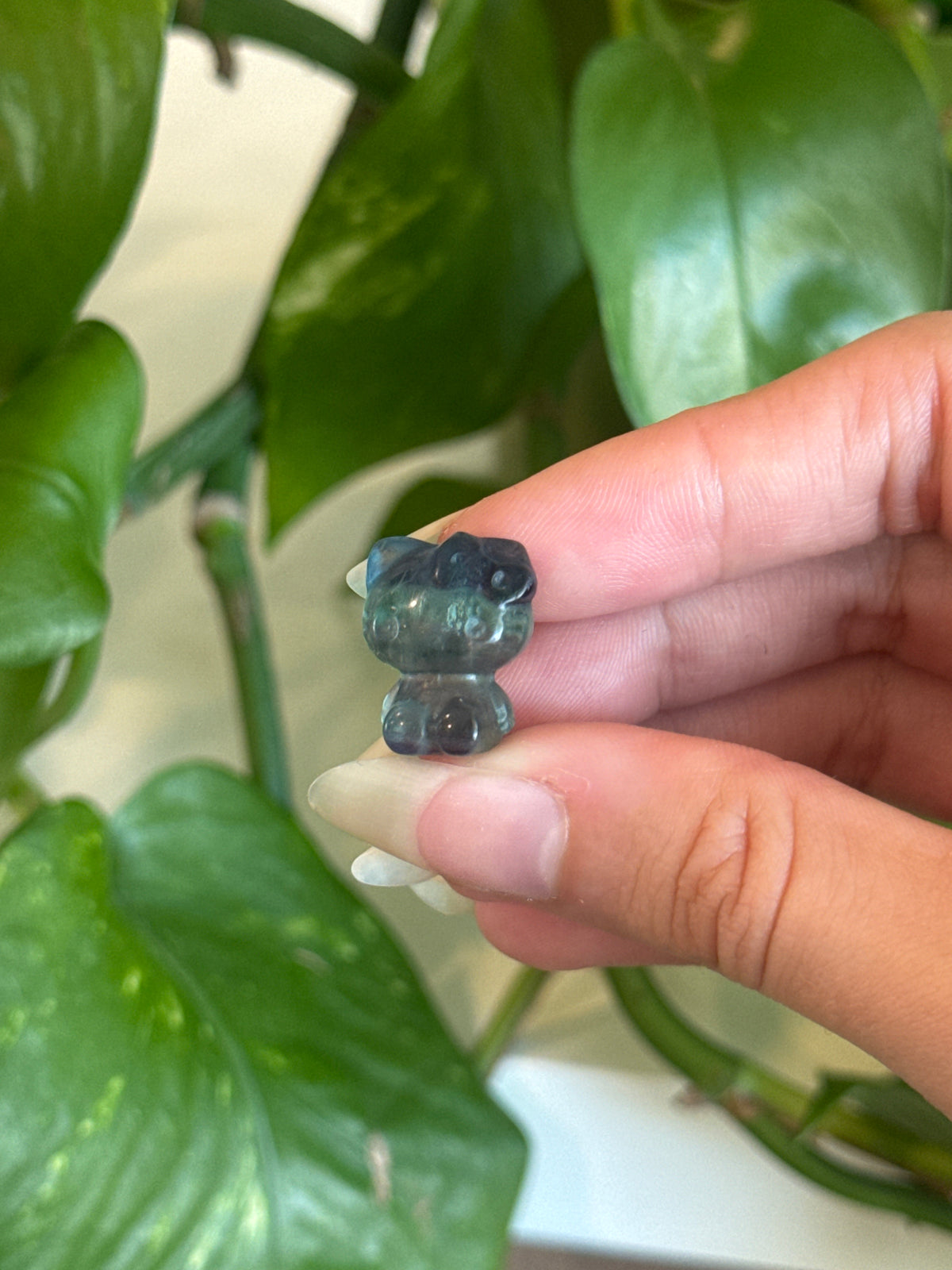 Fluorite Hello Kitty