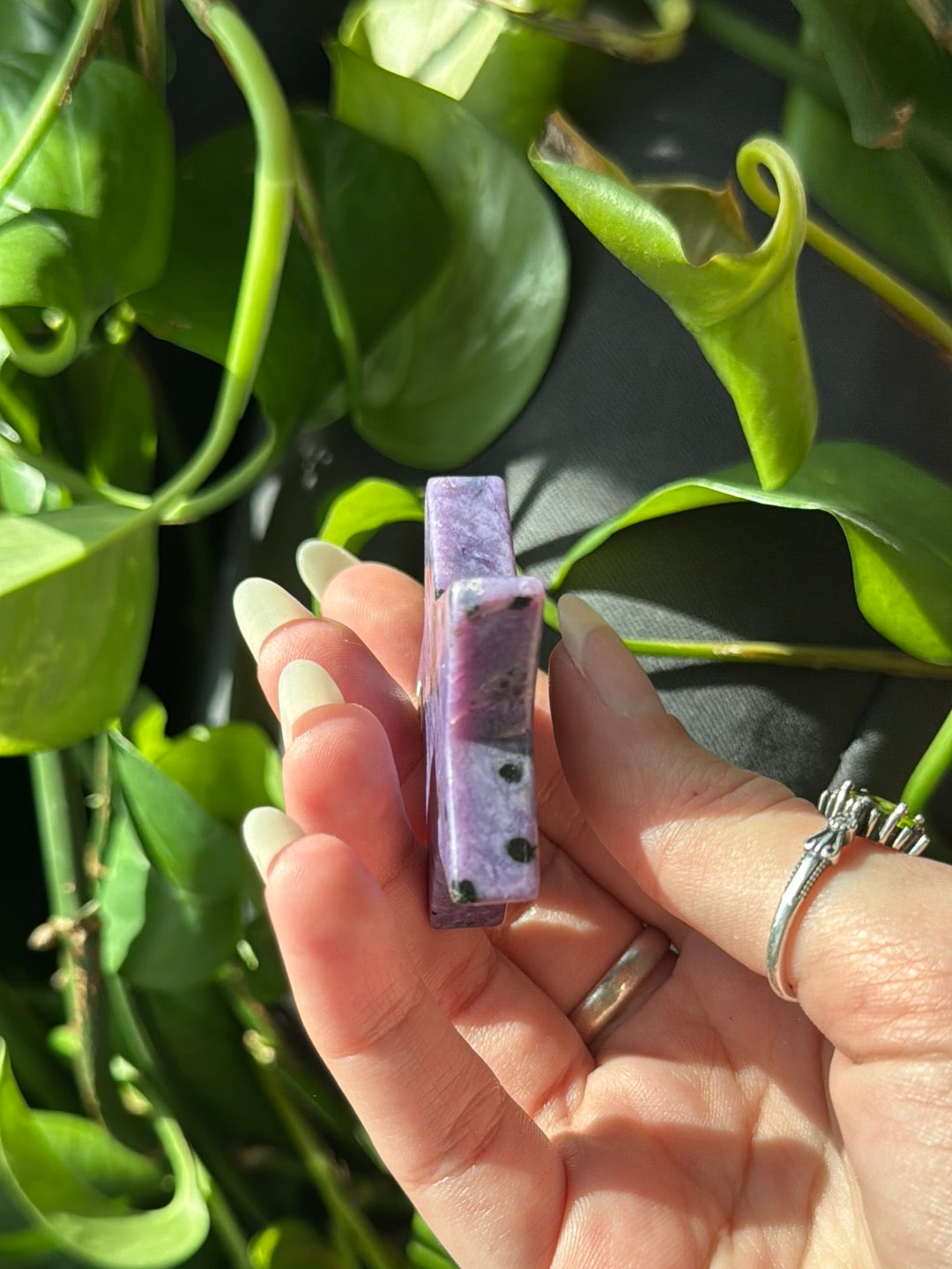 High Grade Charoite Star