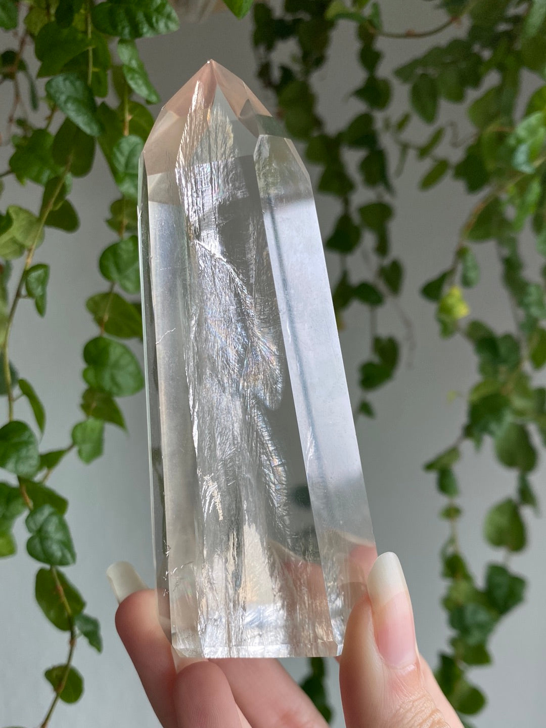 Statement Champagne Citrine Faceted Tower