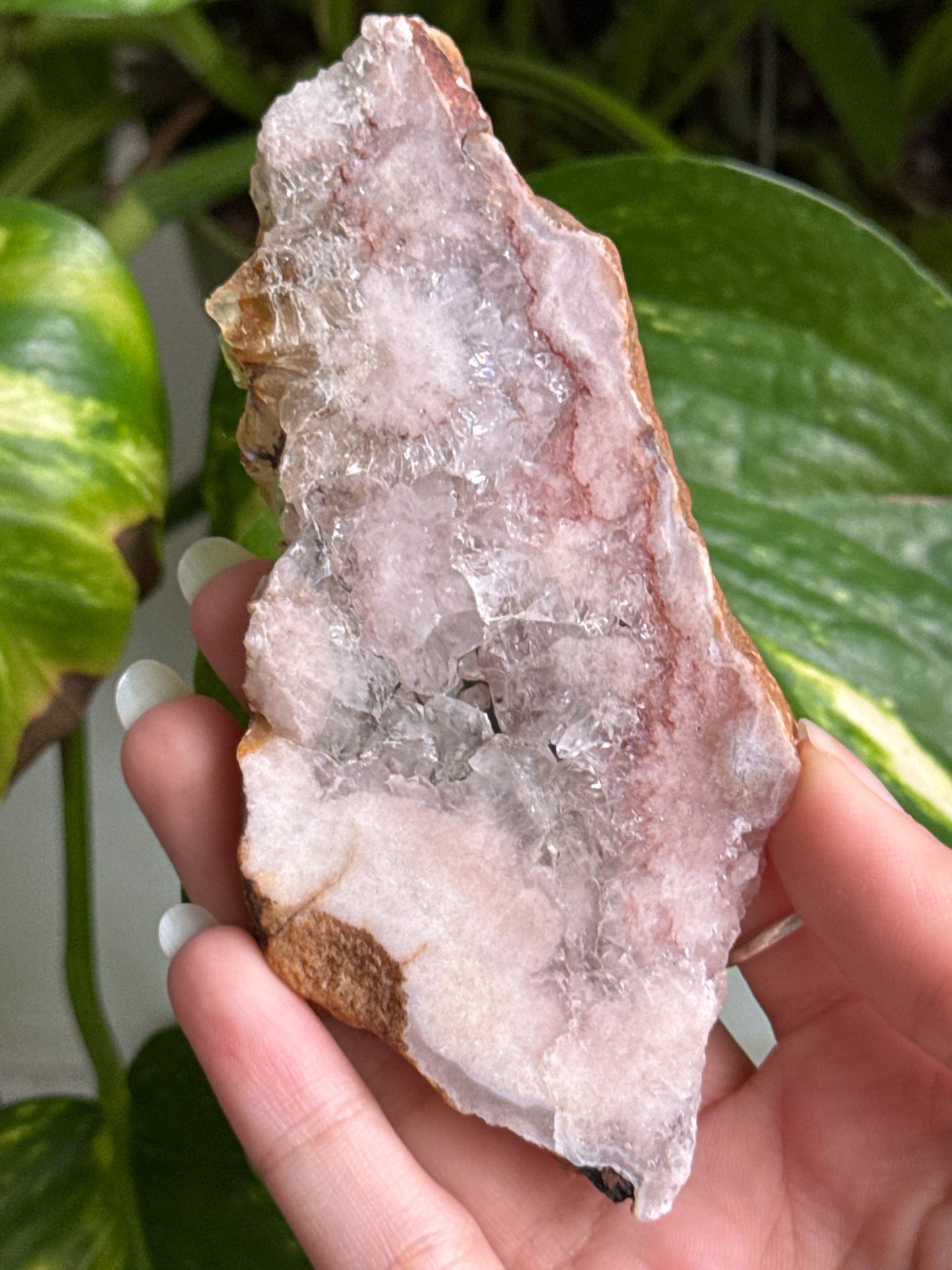 Pink Amethyst & Flower Agate Slab | You Pick
