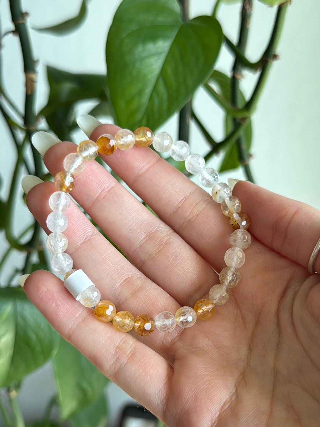Golden Healer Faceted Bracelet