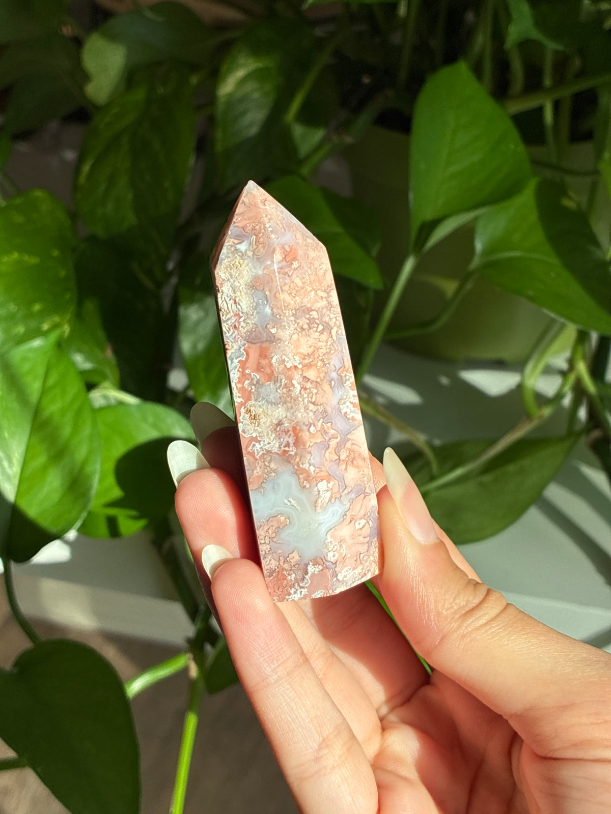 Cotton Candy Agate Tower D