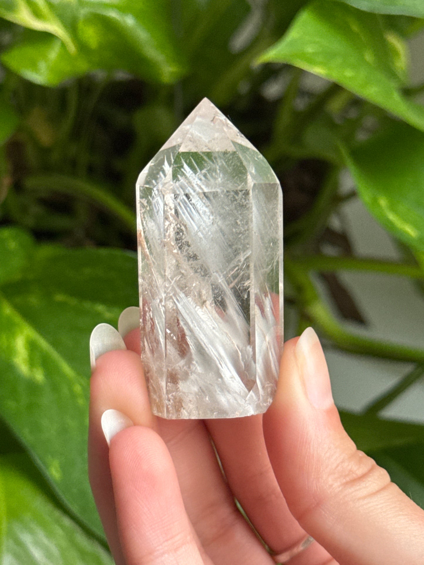 Amphibole Quartz Tower | You Pick