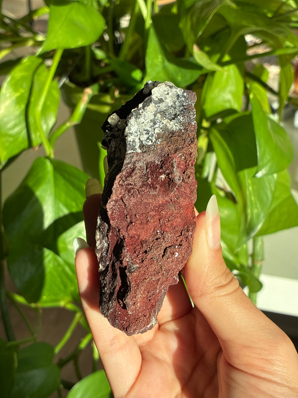 Snowy Quartz Specimen