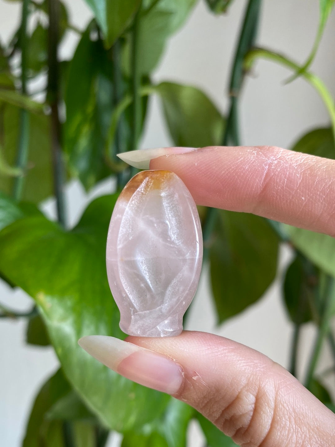 Rose Quartz Lady Part-Self Standing
