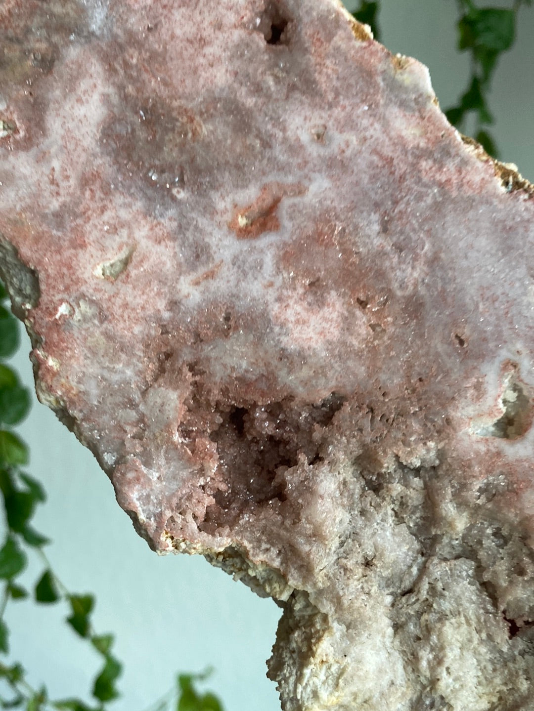 XL Pink Amethyst Slab (12” & 2lbs)
