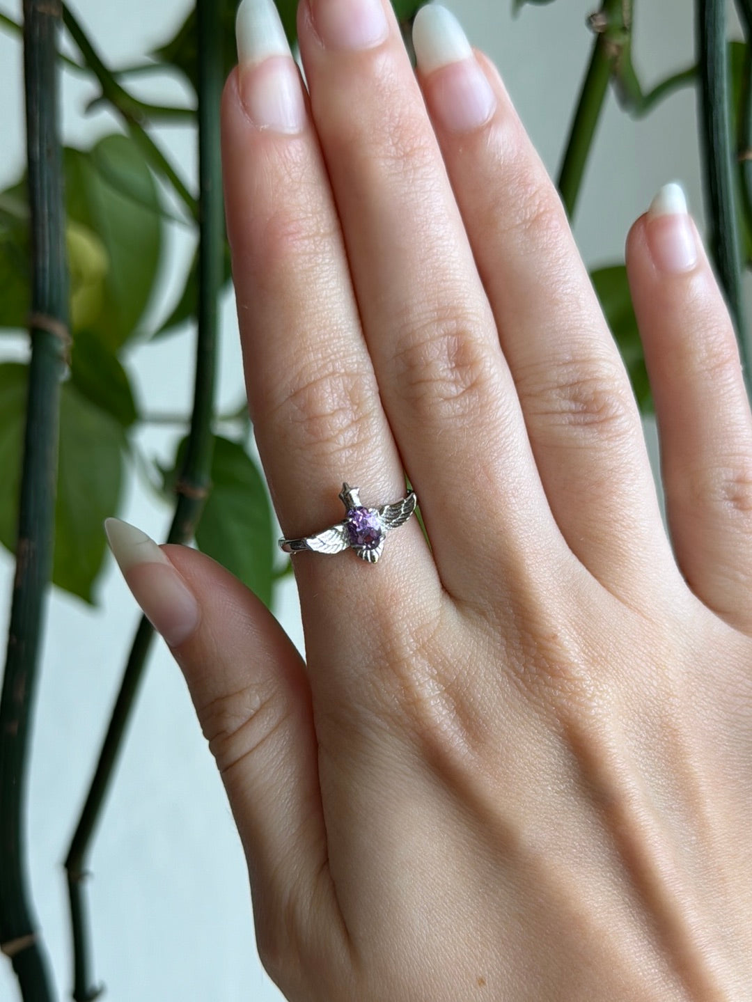 Wing Adjustable Ring | You Pick Material