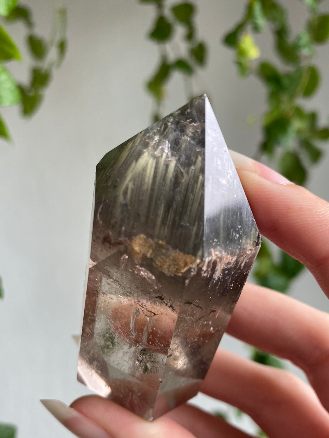 Garden Quartz Dt/Freeform With Rainbows