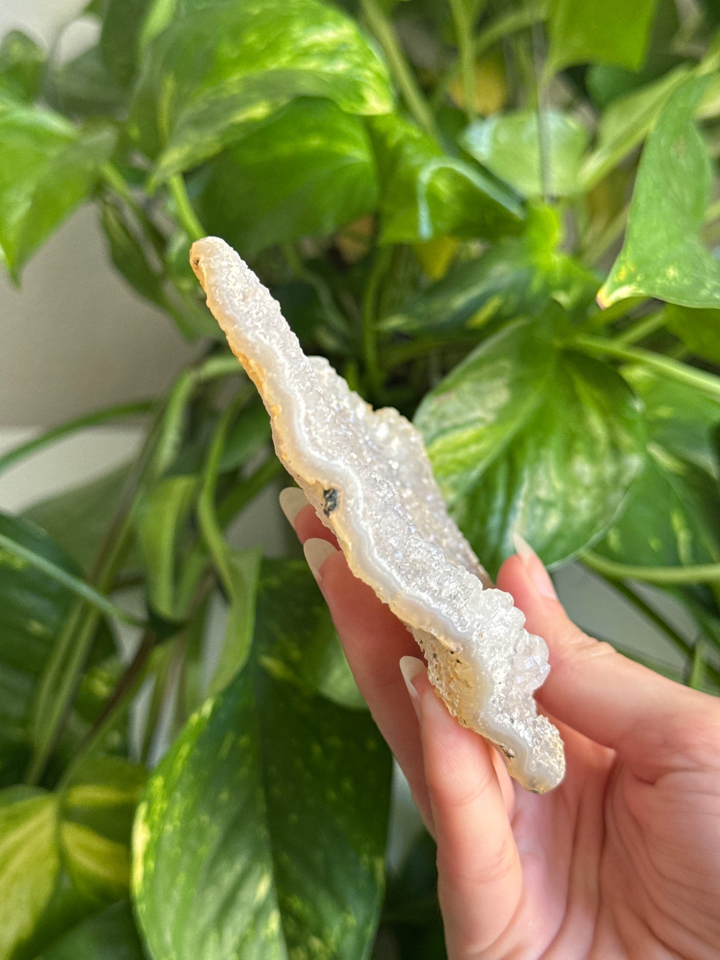 Galaxy Amethyst Geode Heart