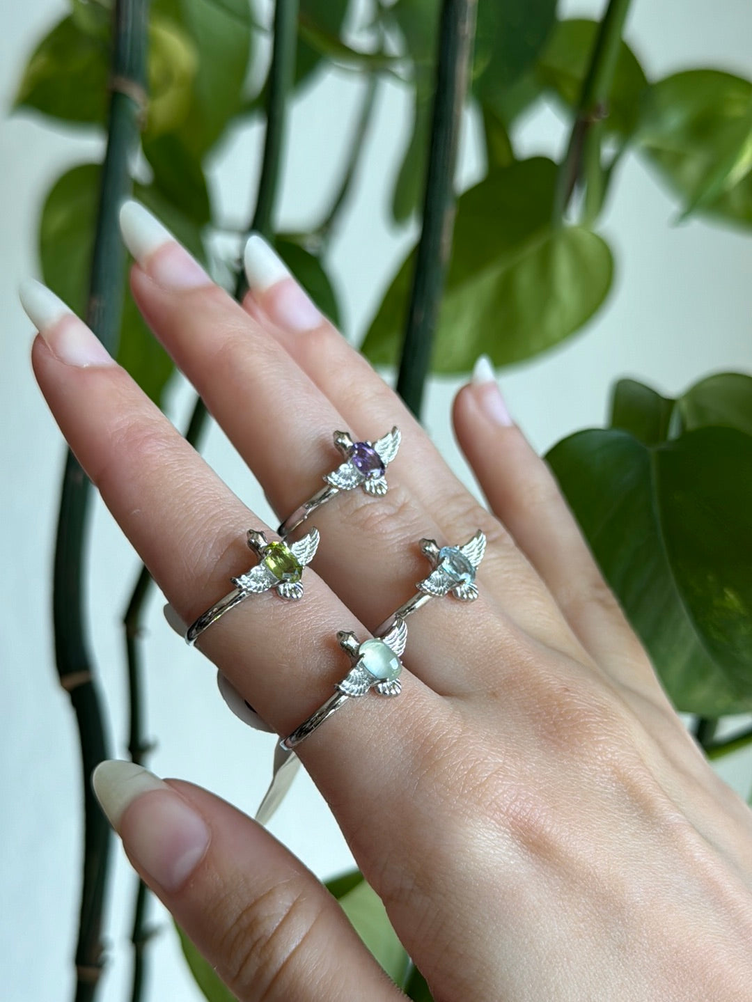 Wing Adjustable Ring | You Pick Material