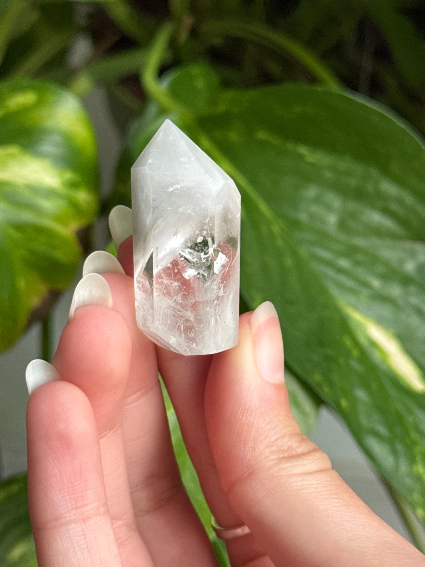 Amphibole Quartz Tower | You Pick