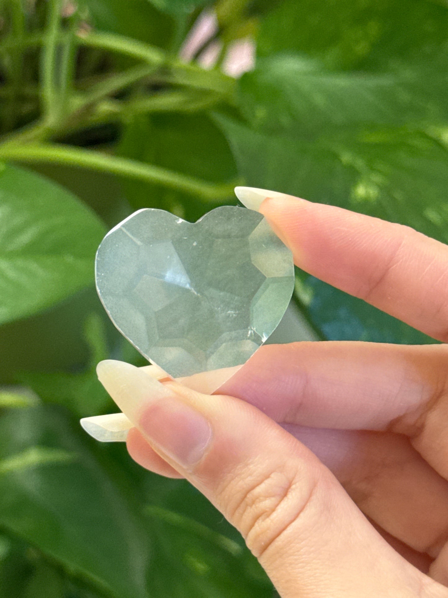 Gemmy Girasol Faceted Heart