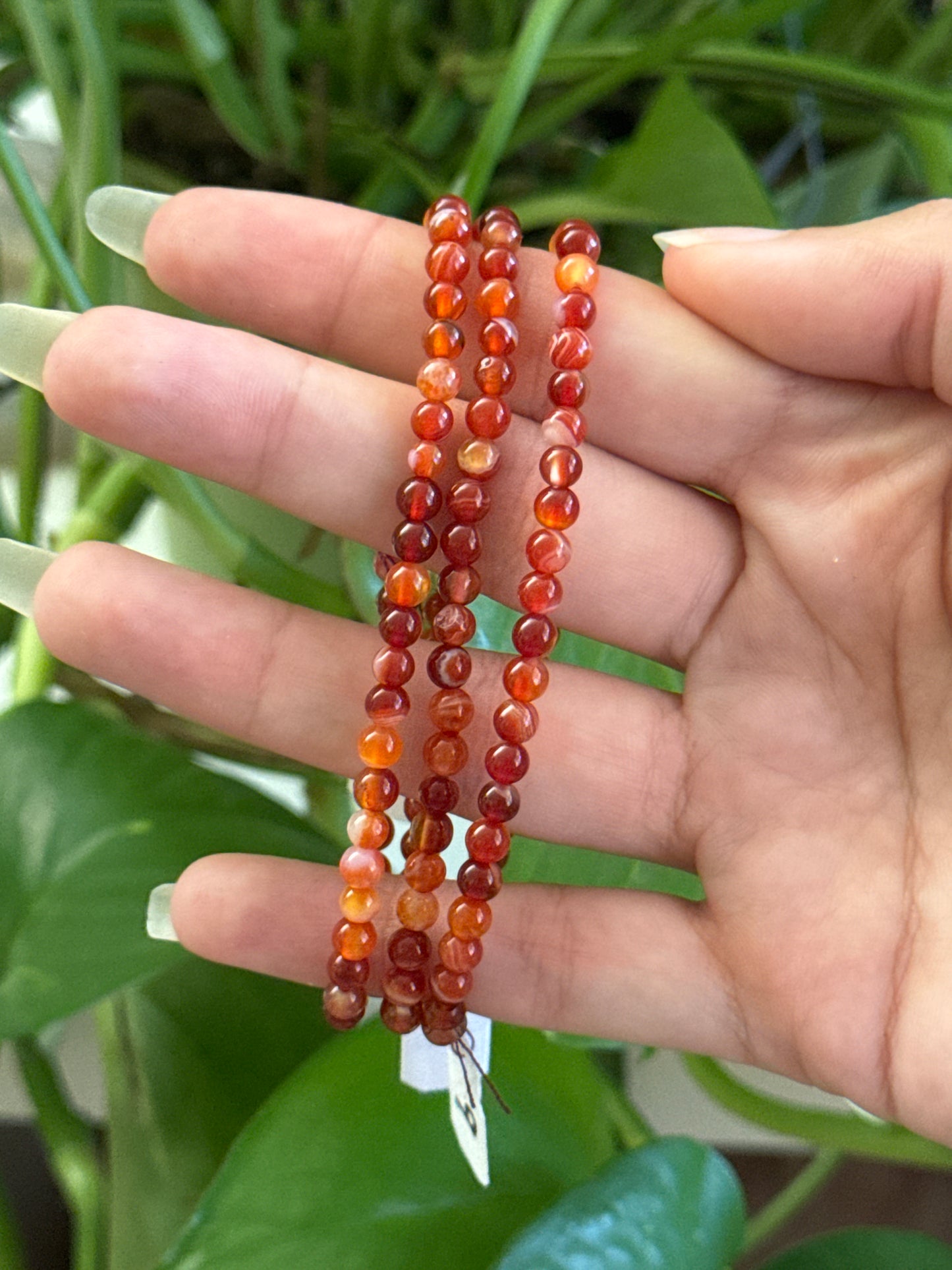 Carnelian Dainty Bracelet