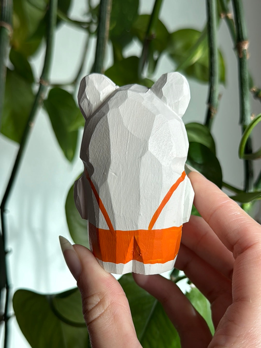 Workin’ Bear Wood Carving