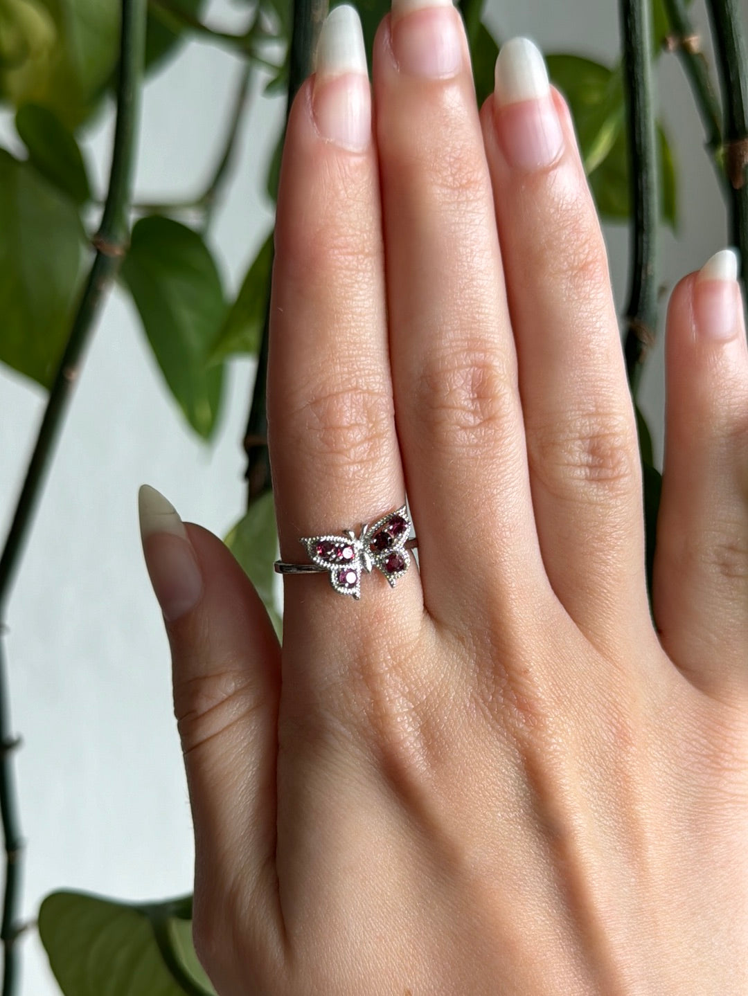 Butterfly Adjustable Ring | You Pick Material