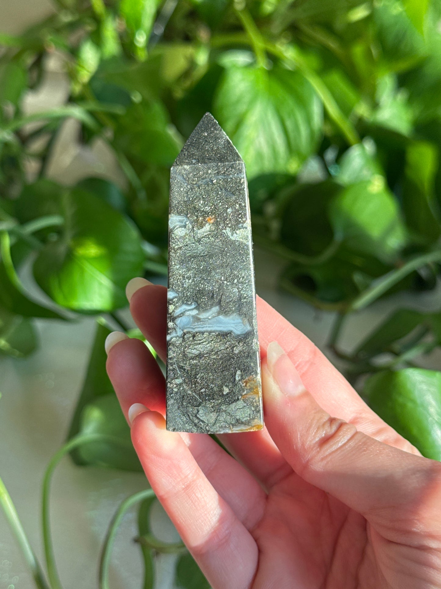 Marcasite & Agate Tower