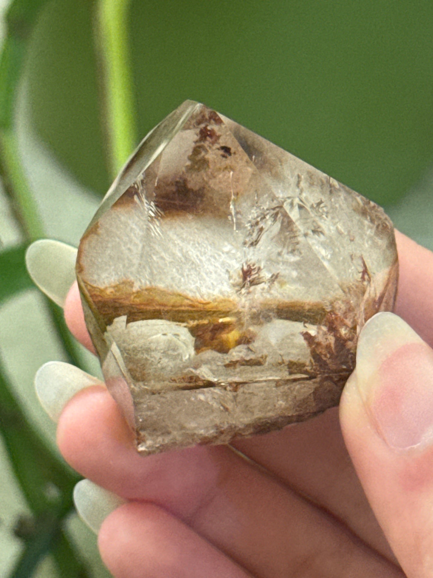 Unique Garden Quartz Freeform E