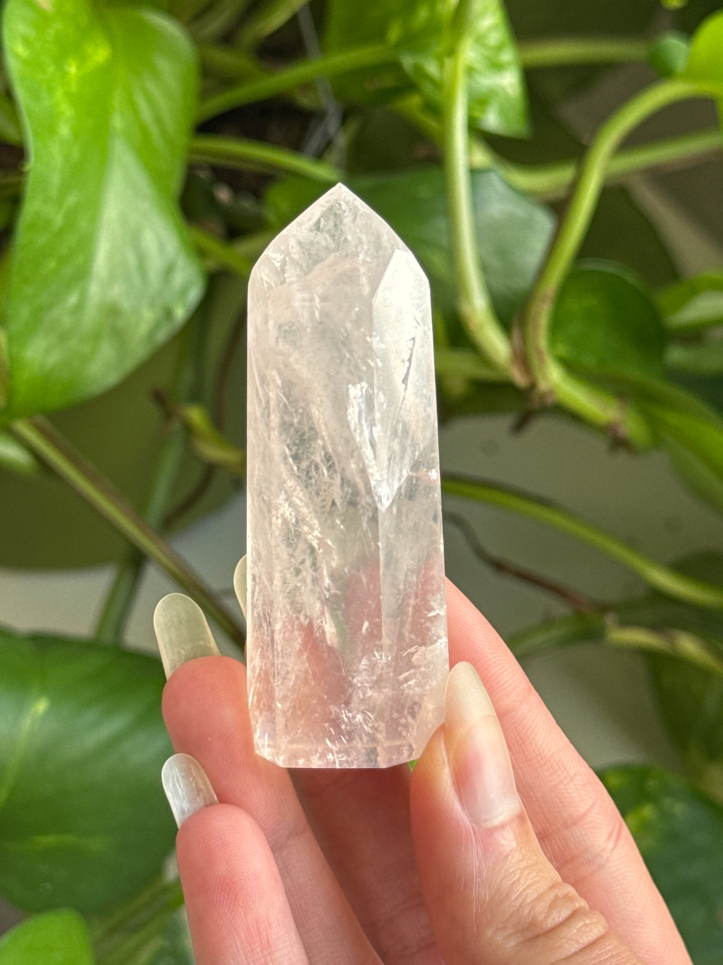 Gemmy Rose Quartz Tower B