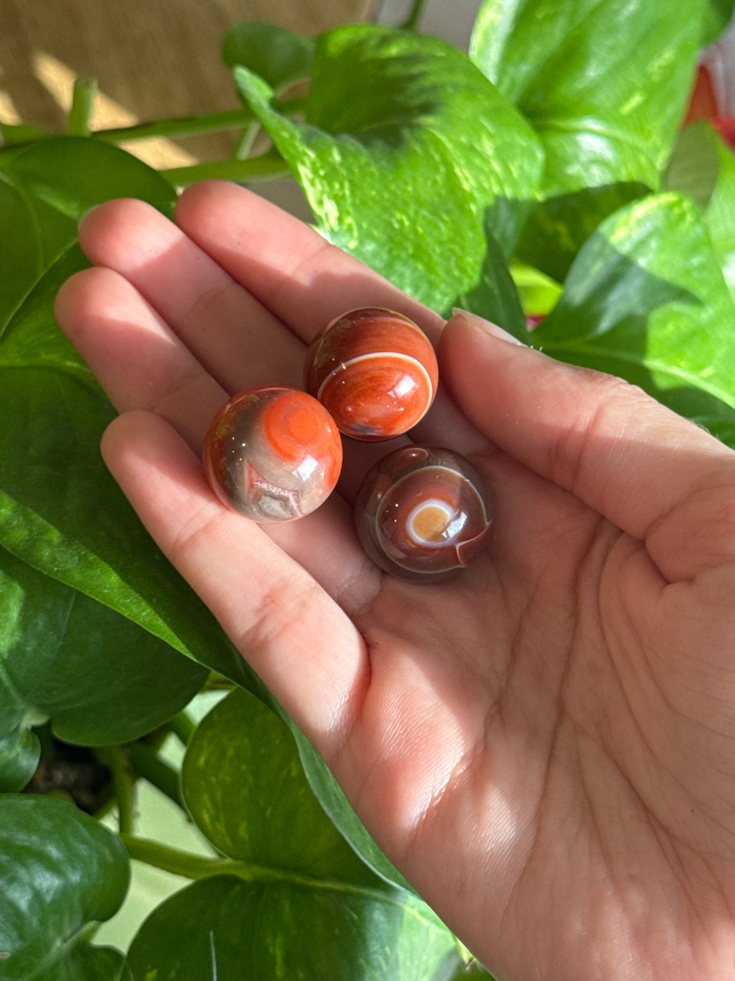 Banded Carnelian Mini Sphere