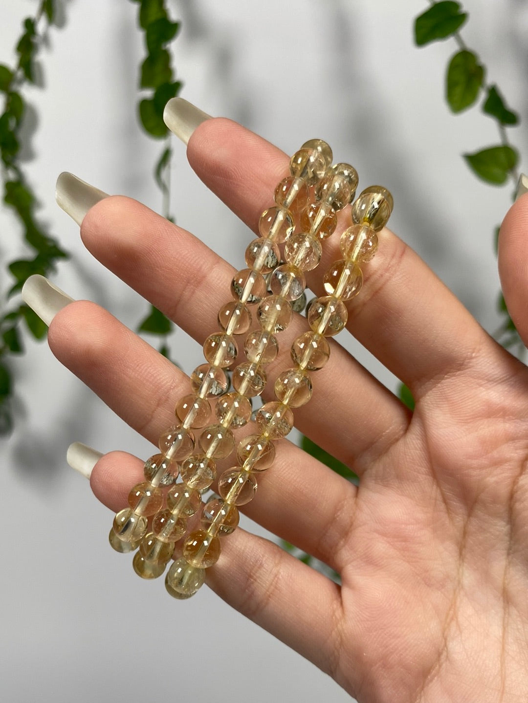 Thin Citrine Bracelet