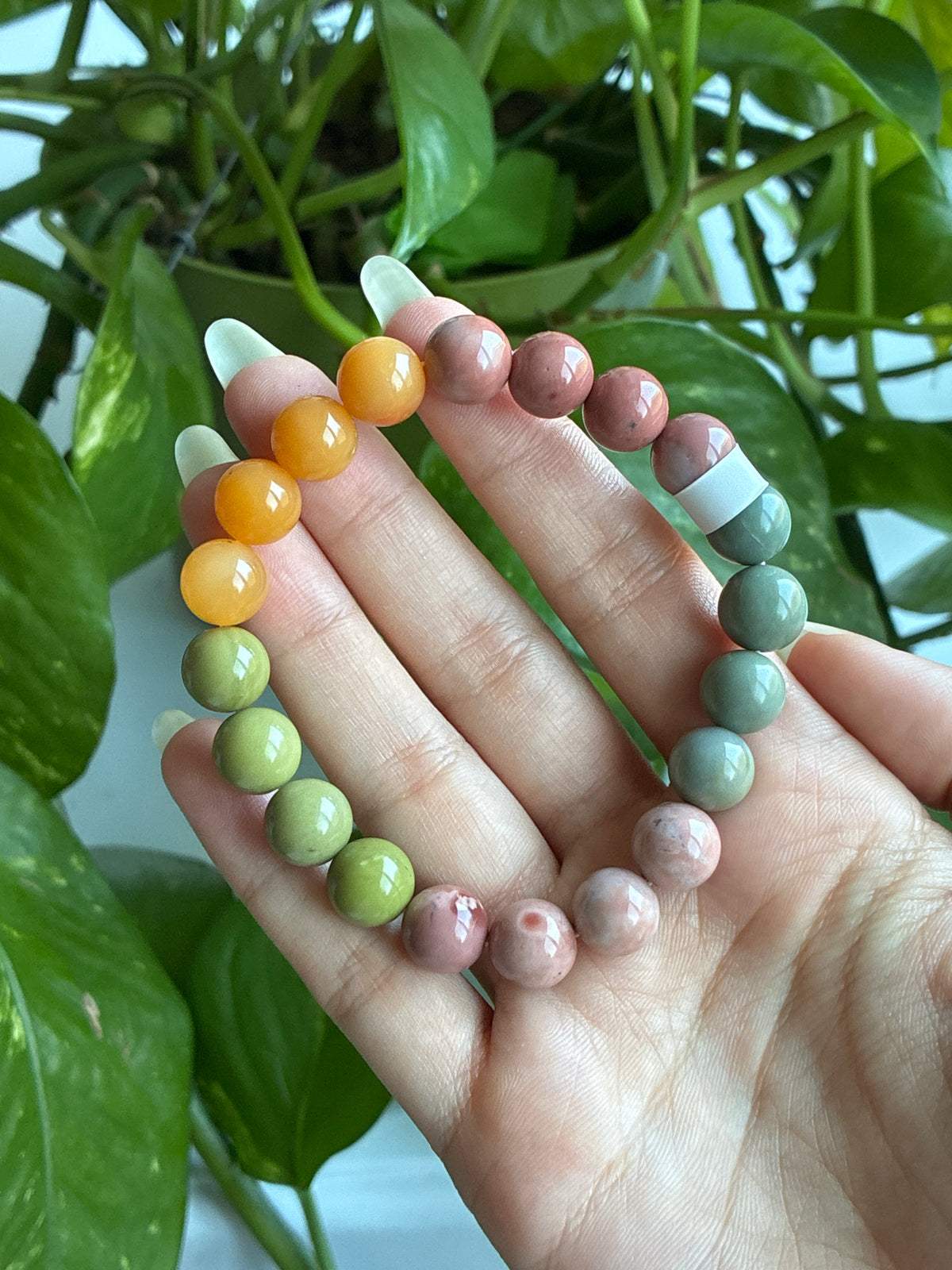 Alashan ‘Candy’ Agate Bracelet