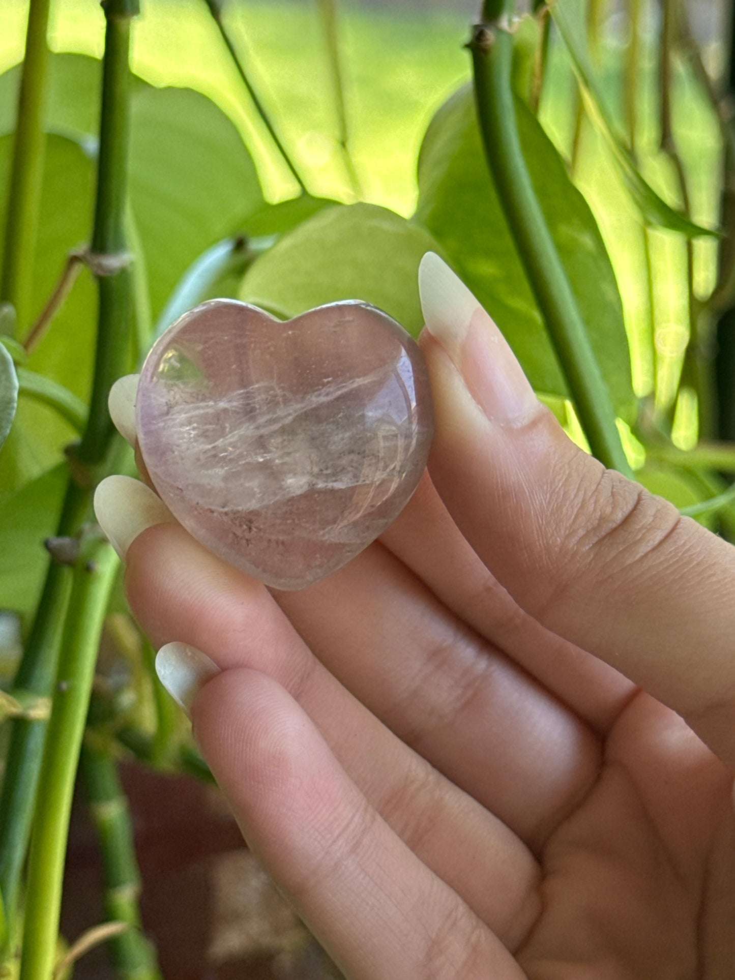 Fluorite Heart