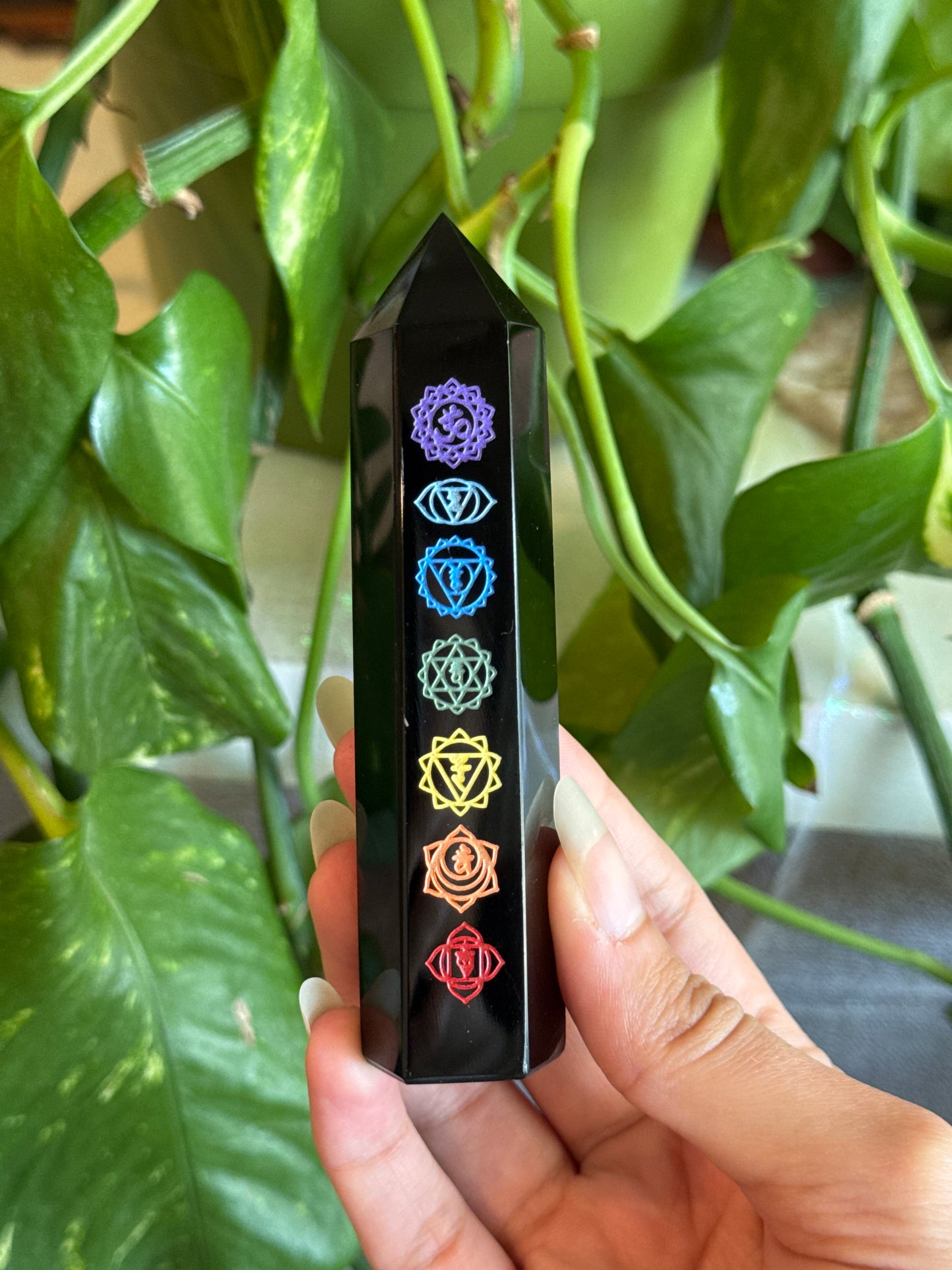 Obsidian Chakra Tower