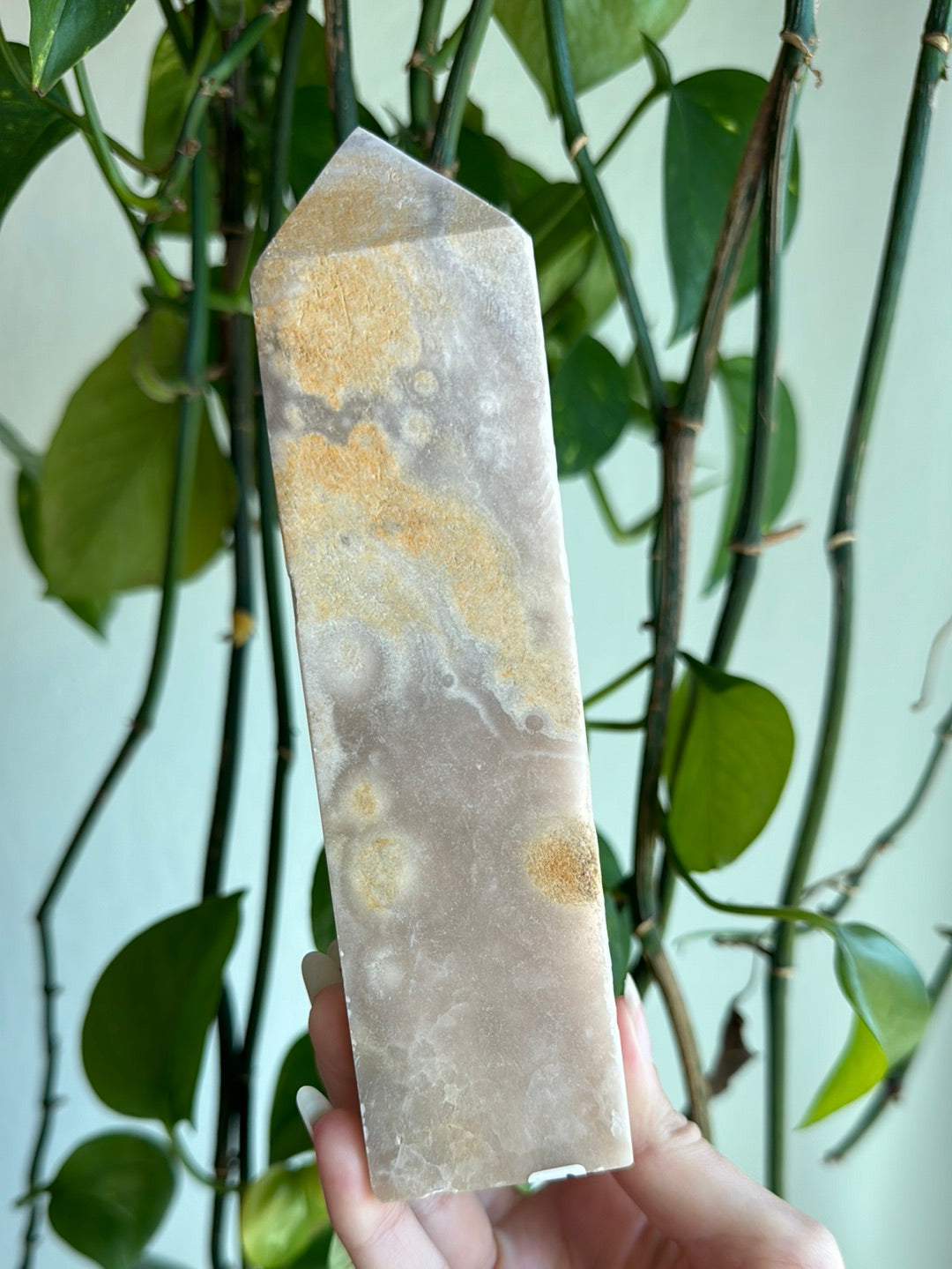 Chunky, Orby, Druzy Pink Amethyst Tower