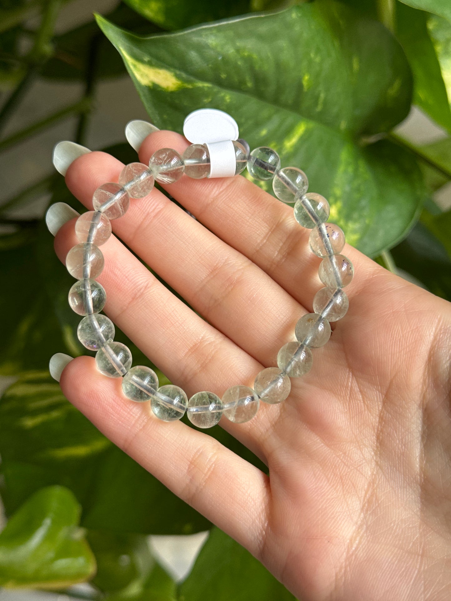 Crisp Green Fluorite Bracelet