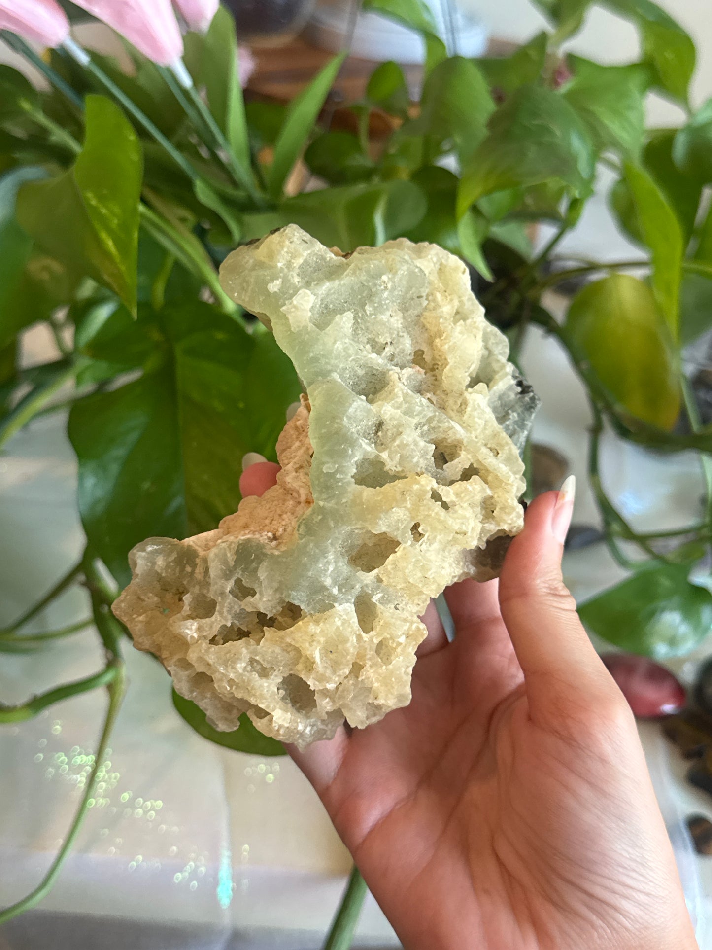 Unique Prehnite & Epidote Specimen