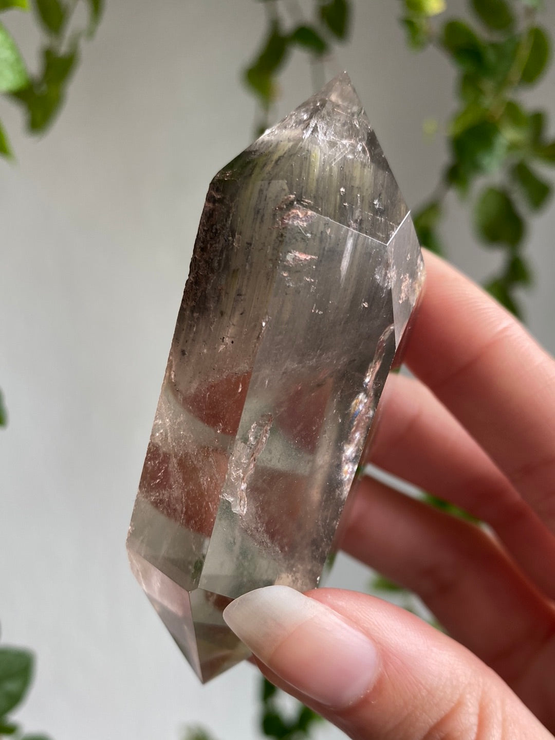 Garden Quartz Dt/Freeform With Rainbows