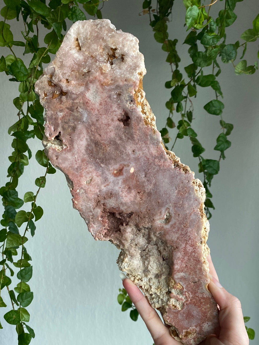 XL Pink Amethyst Slab (12” & 2lbs)