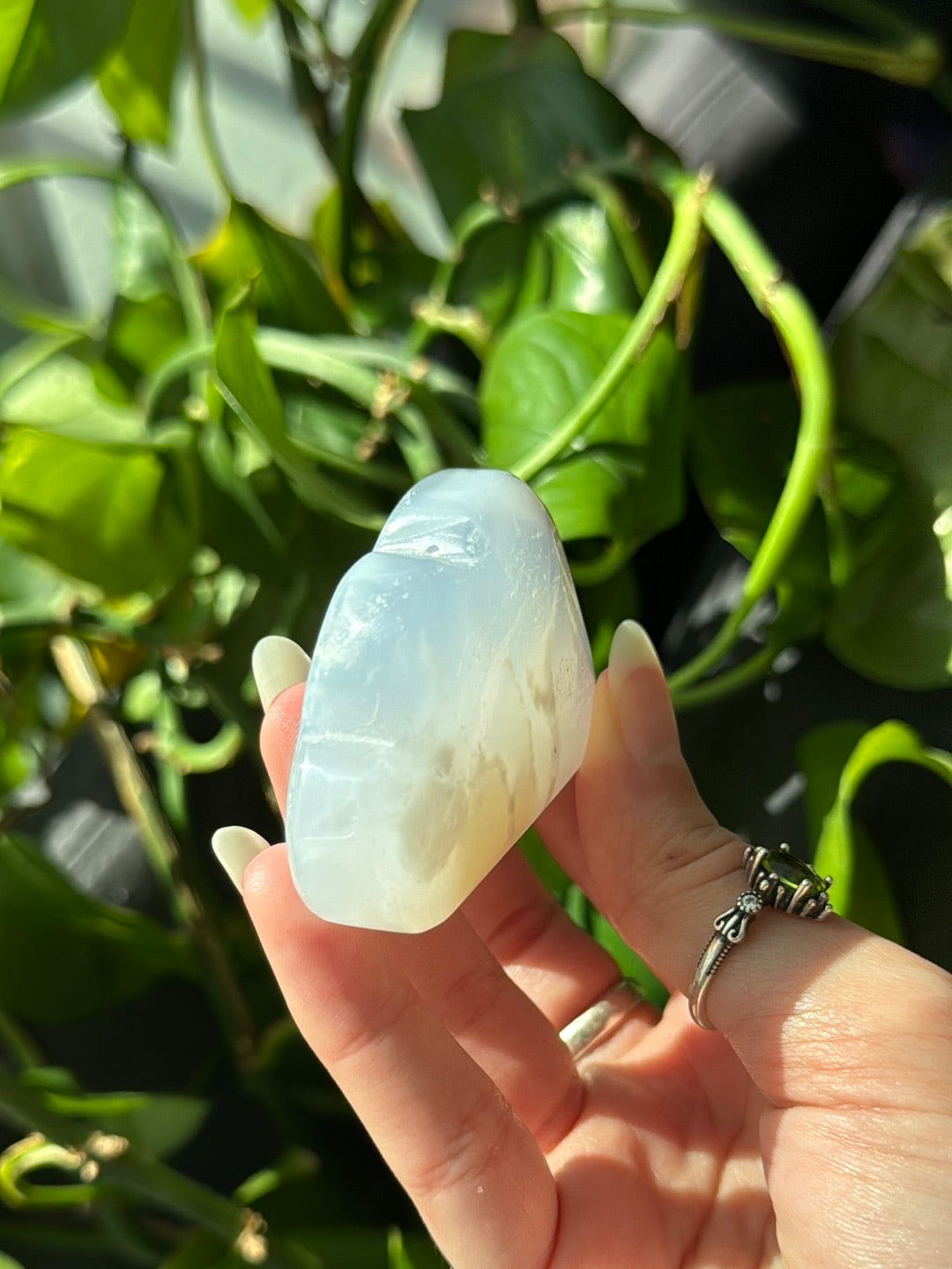 Clear Blue Chalcedony Cloud B