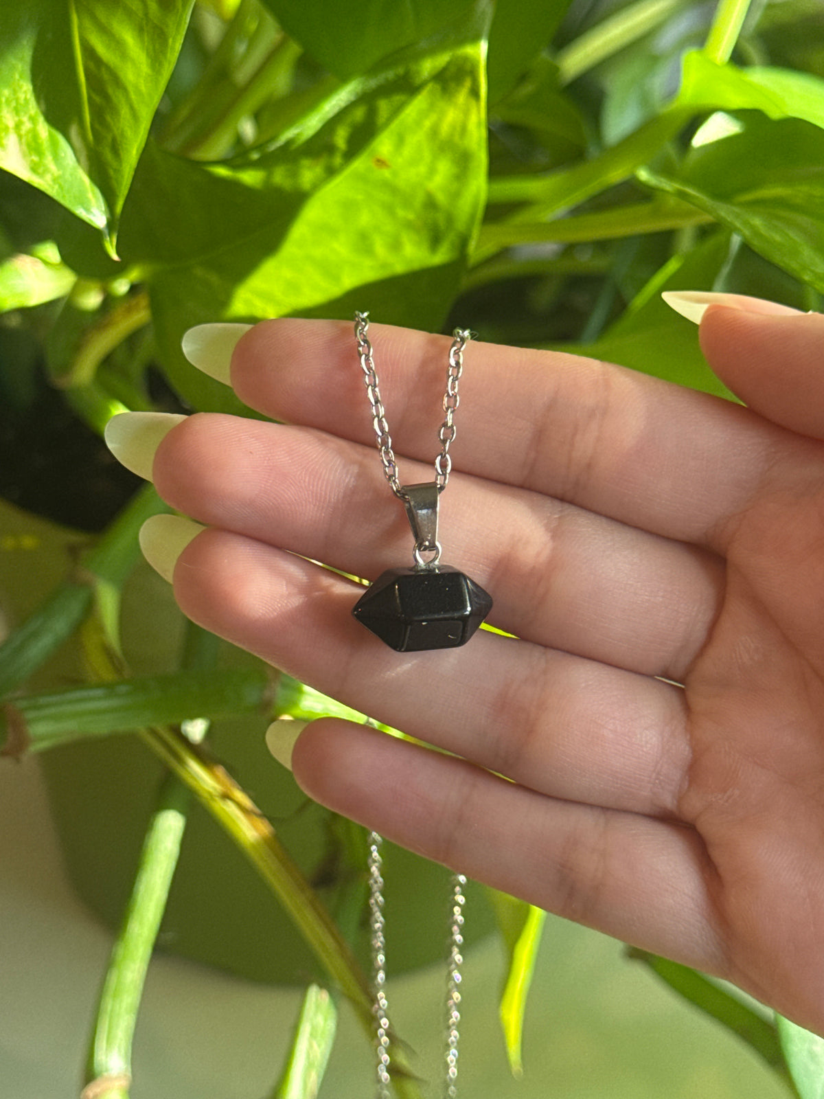 Obsidian Dt Necklace