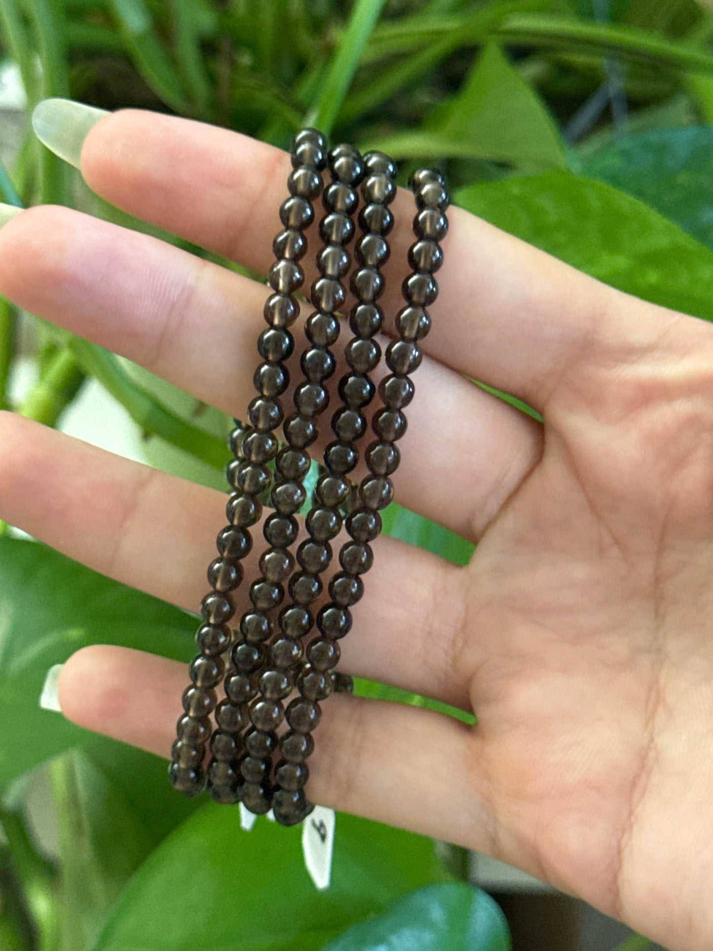 Smoky Quartz Dainty Bracelet