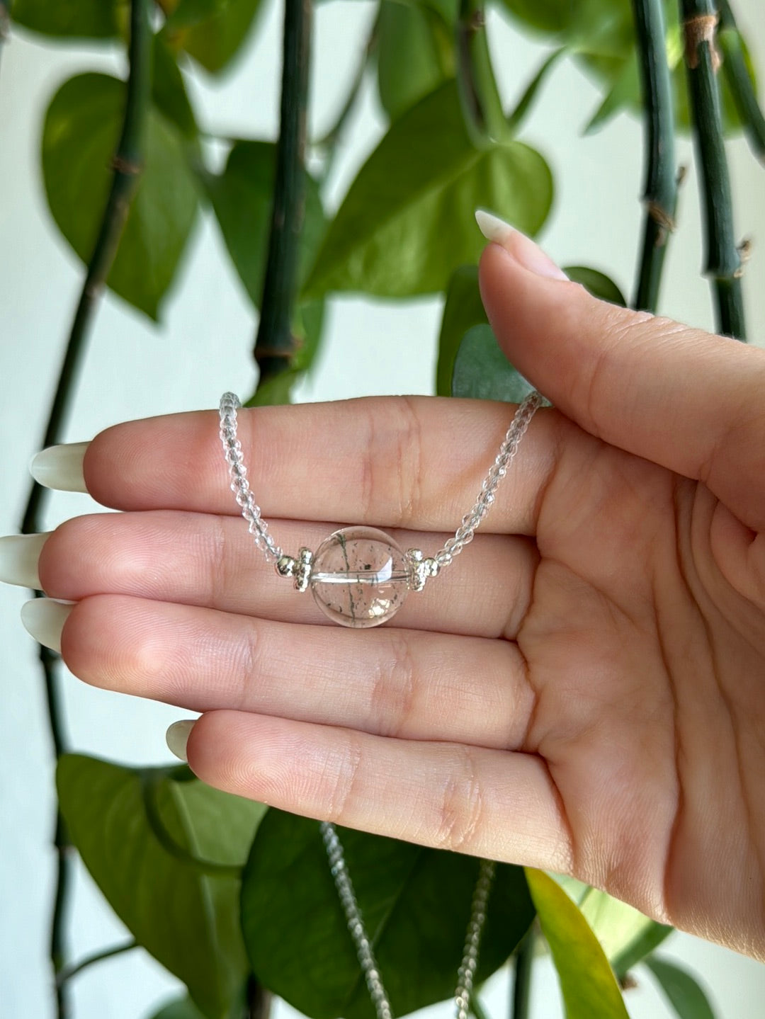 Garden Quartz Beaded Necklace