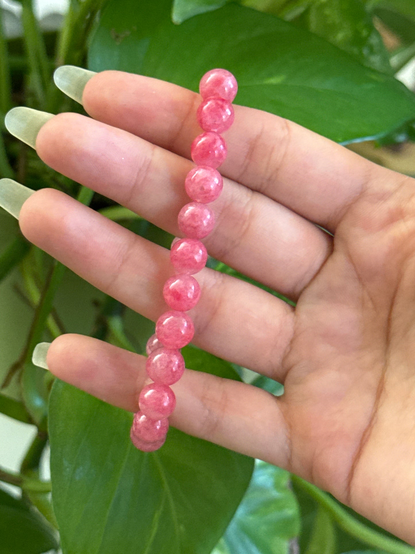 Gemmy Sakura Rhodonite Bracelet