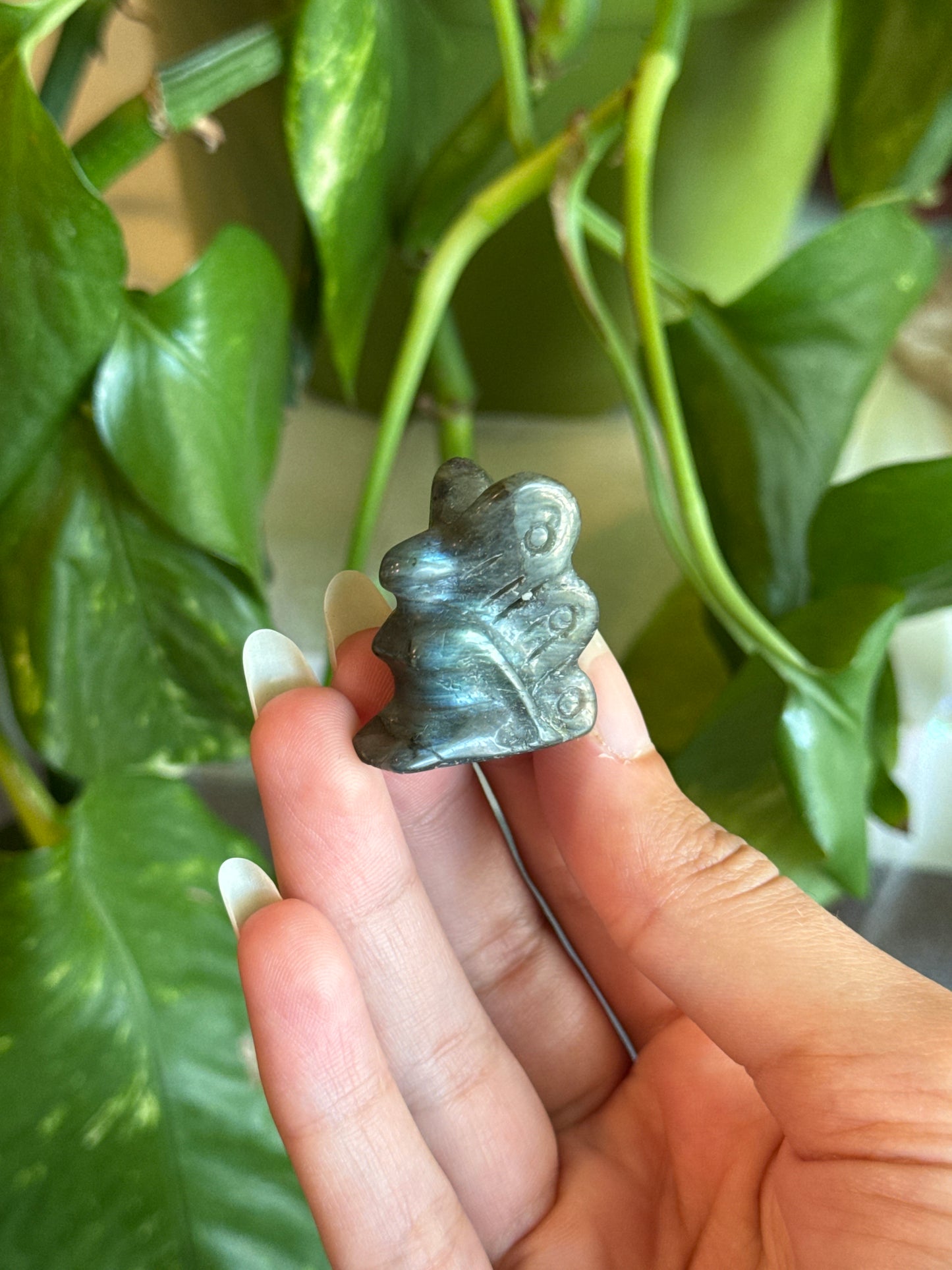 Labradorite Fairy Carving