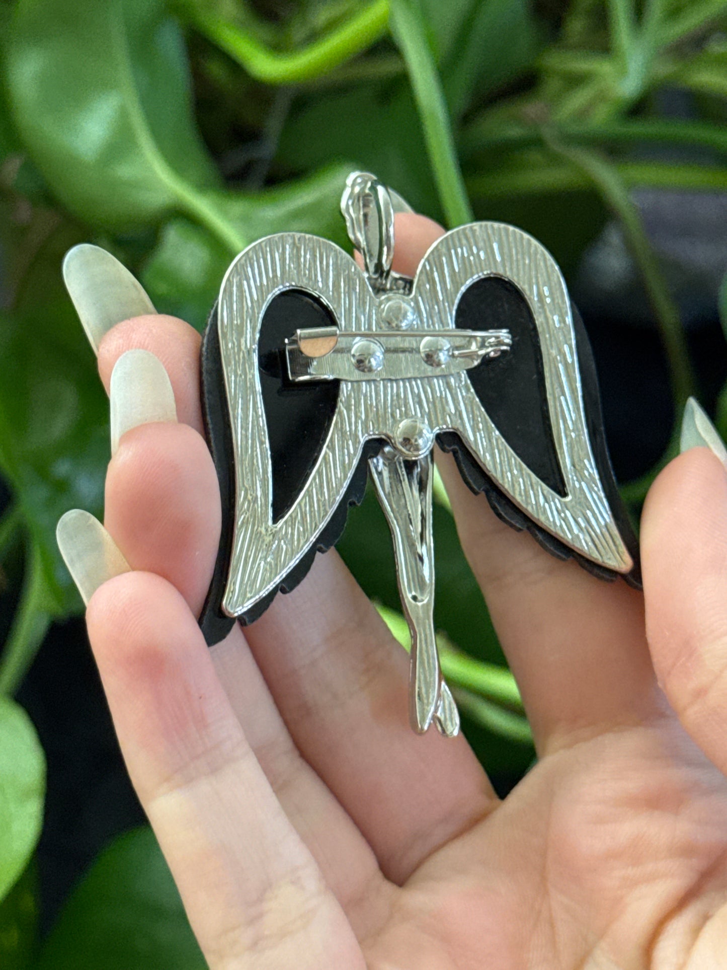 Abalone Inlay Angel Pin