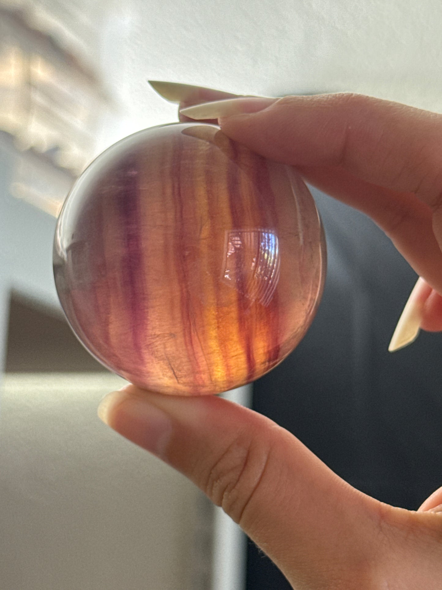 Candy Fluorite Sphere 50mm
