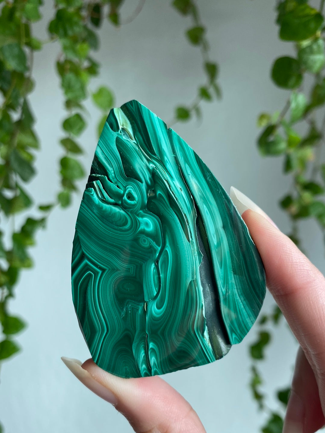 Malachite Teardrop